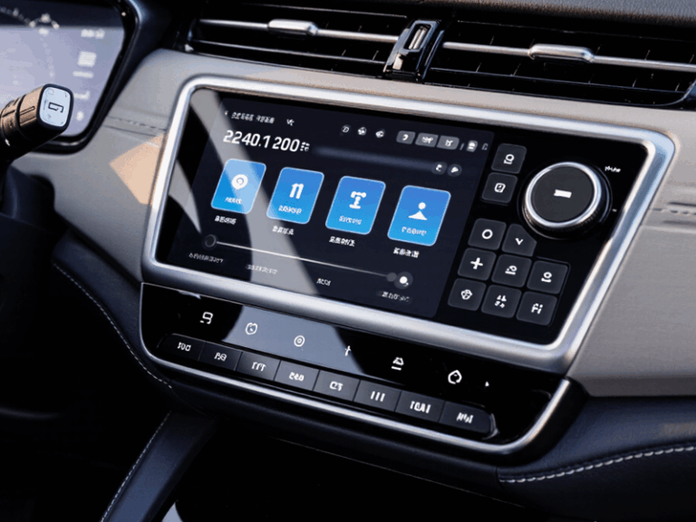 多功能驾驶舱触控区域